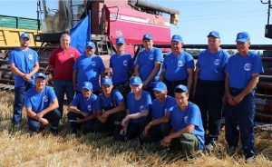 На поле ОАО «Хальч» состоялись районные «Зажинки» — праздник первого снопа