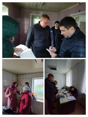 19 апреля осуществлен выезд мобильной группы
Ветковского райисполкома на машинно-тракторные парки