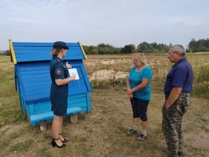 Калодзеж нагадае тэлефон 101 і 112
