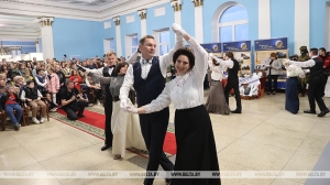 "Вагон гісторыі" прадставілі ў Ноч музеяў у Гомелі