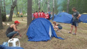 С 16 по 18 июля, в урочище Хатки(на берегу реки Сож) пройдёт районный туристический слёт работающей молодёжи