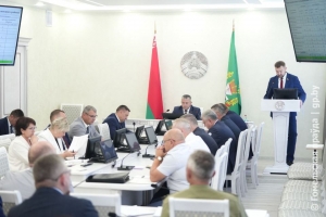 Лес и АПК – основные вопросы: ликвидацию последствий ураганного ветра на Гомельщине обсудили в штабе облисполкома